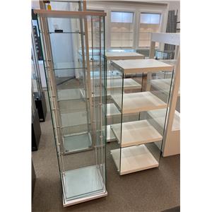 Lot 70 (1)

Glass Display Cabinets - Lights, On Wheels, Some Lockable